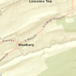 Weatherly Street Map