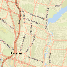 New Milford Street Map