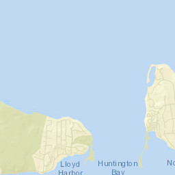 Eatons Neck New York Street Map