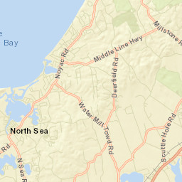 Watermill New York Street Map