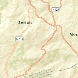 Moimenta da Beira Street Map