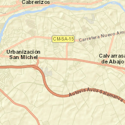Calvarrasa de Abajo Street Map