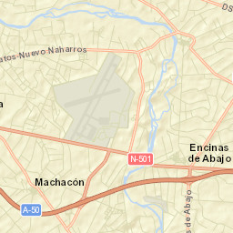 Machacón Street Map