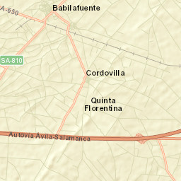 Babilafuente Street Map