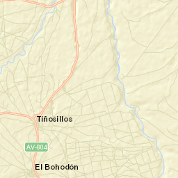 Tiñosillos Street Map