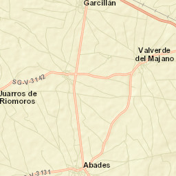 Abades Street Map