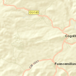 Cogolludo Street Map