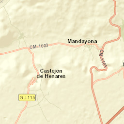 Castejón de Henares Street Map
