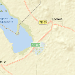 Tornos Street Map
