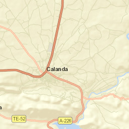 Calanda Street Map