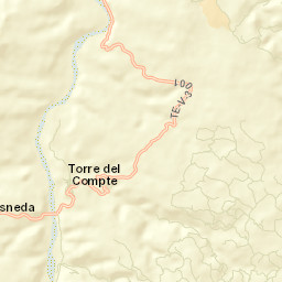 Torre del Compte Street Map