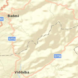 Badesi Street Map