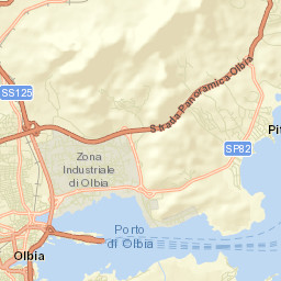 Olbia Street Map