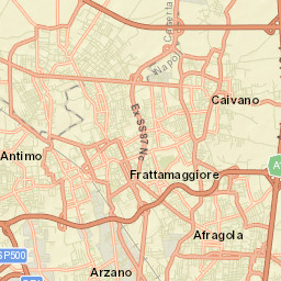 Frattamaggiore Street Map