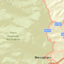 Ospedaletto d'Alpinolo Street Map