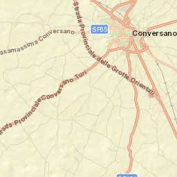 Conversano Street Map