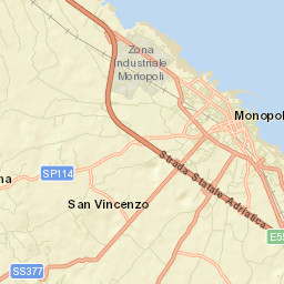 Monopoli Street Map
