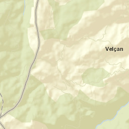 Velçan Street Map