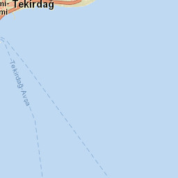 Tekirdağ Street Map