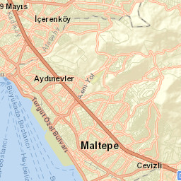 Maltepe Street Map