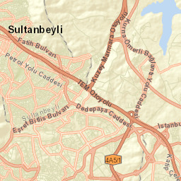 Sultanbeyli Street Map