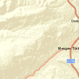 Mengen Street Map
