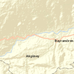 Bayramören Street Map