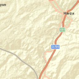 Havza Street Map