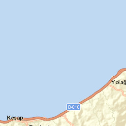 Keşap Street Map