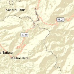 Kalkandere Street Map