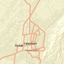 Jalal-Abad Street Map