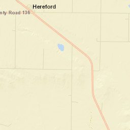 Hereford Colorado Street Map