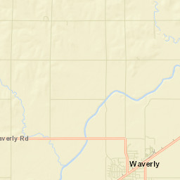 Waverly Street Map
