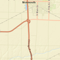 Monmouth Street Map