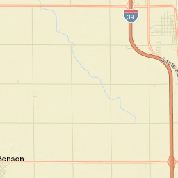 Minonk Street Map