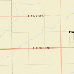 Flanagan Street Map