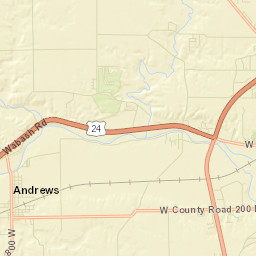 Andrews Street Map
