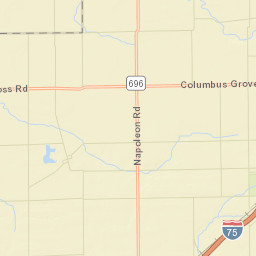 Rockport Ohio Street Map