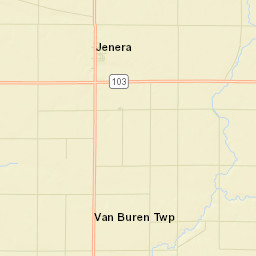 Jenera Ohio Street Map