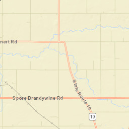 Spore Ohio Street Map