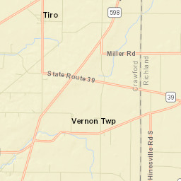 West Liberty Ohio Street Map