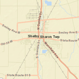 Vernon Junction Ohio Street Map