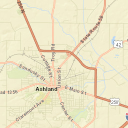 Twin Mobile Home Park Ohio Street Map