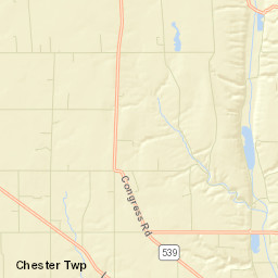 Overton Ohio Street Map