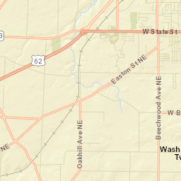 Maximo Ohio Street Map