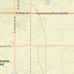 Mount Union Ohio Street Map