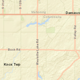 Valley Ohio Street Map