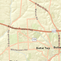 Butler Street Map