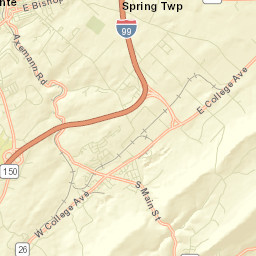 Axemann Road, Pleasant Gap, PA 16823 Street Map