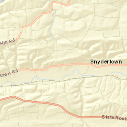Northumberland County Street Map